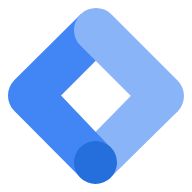 google tag manager logo - Posizionamento Motori Ricerca