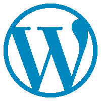 wordpress logo - Home page